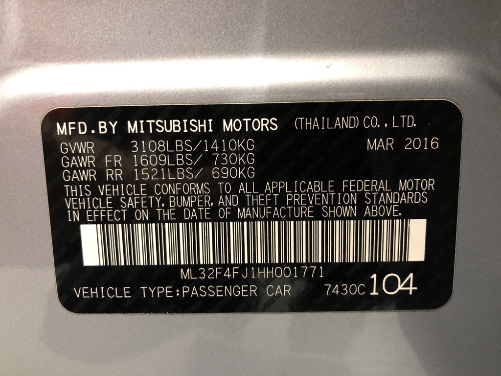 Mitsubishi Mirage G4 cheap for sale