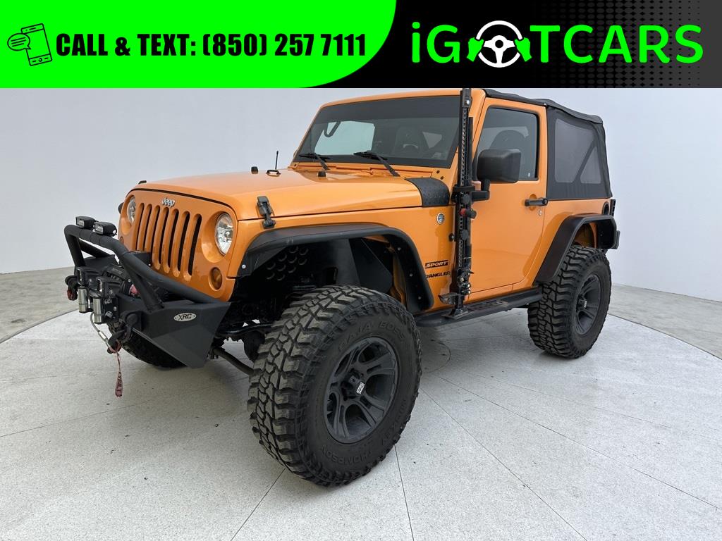 Used 2012 Jeep Wrangler for sale in Houston TX.  We Finance! 