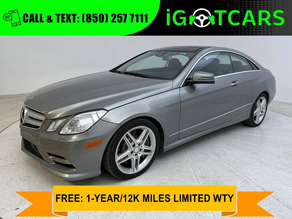 Used 2013 Mercedes-Benz E-Class for sale in Houston TX.  We Finance! 