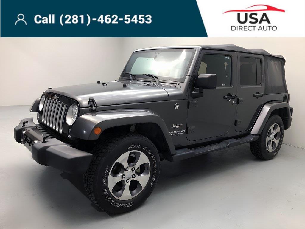 Used 2016 Jeep Wrangler for sale in Houston TX.  We Finance! 
