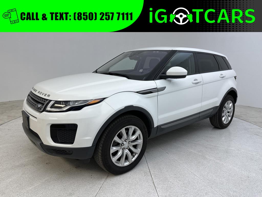 Used 2018 Land Rover Range Rover Evoque for sale in Houston TX.  We Finance! 