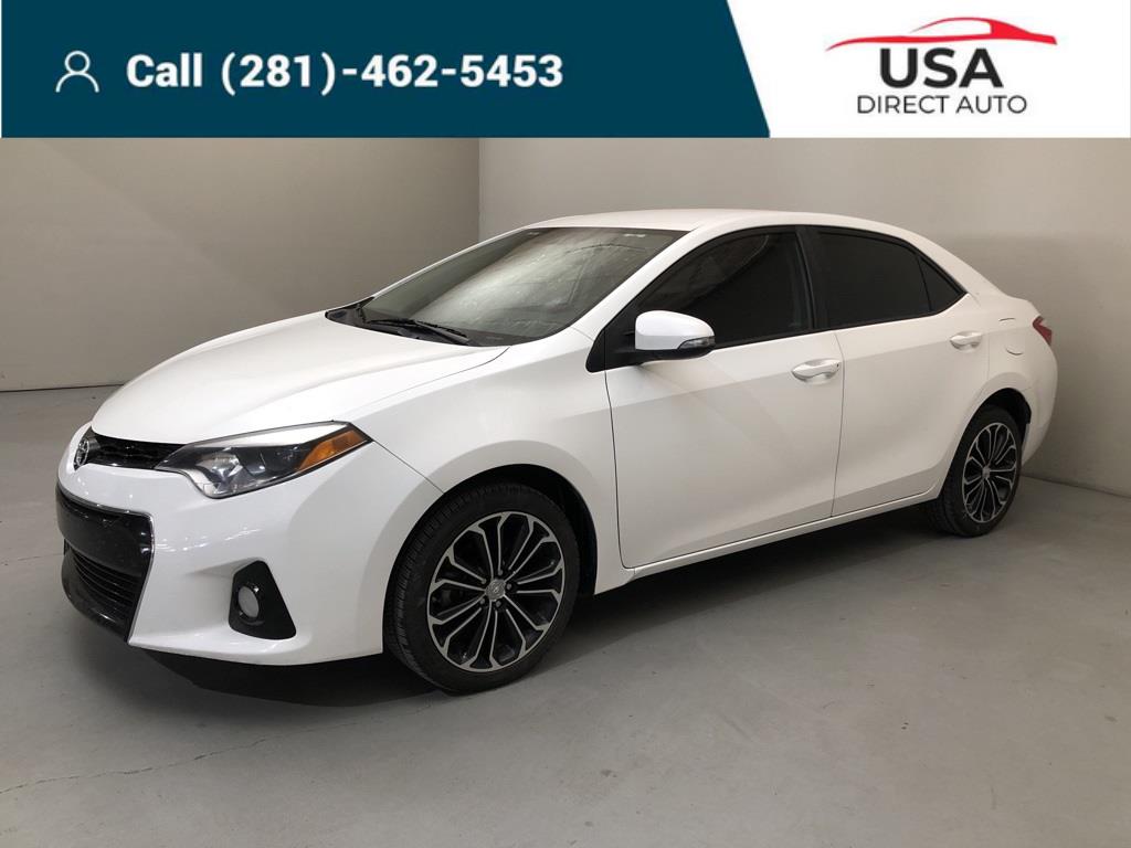 Used 2015 Toyota Corolla for sale in Houston TX.  We Finance! 