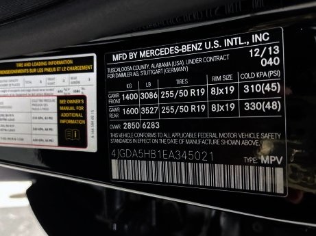 Mercedes-Benz M-Class 2014 for sale