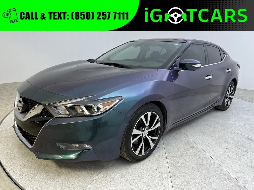 Used 2016 Nissan Maxima for sale in Houston TX.  We Finance! 