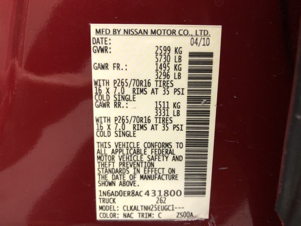 Nissan 2010 for sale near me