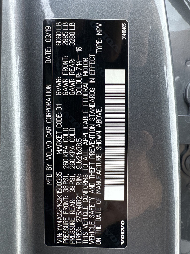 Volvo 2019 for sale near me