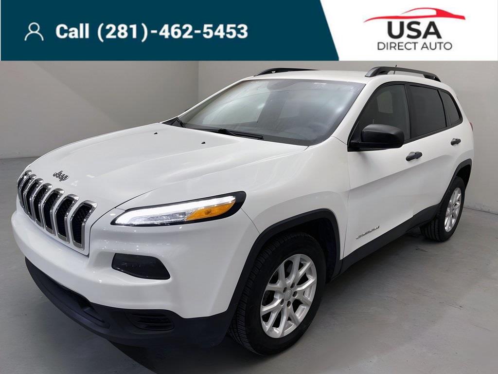 Used 2017 Jeep Cherokee for sale in Houston TX.  We Finance! 