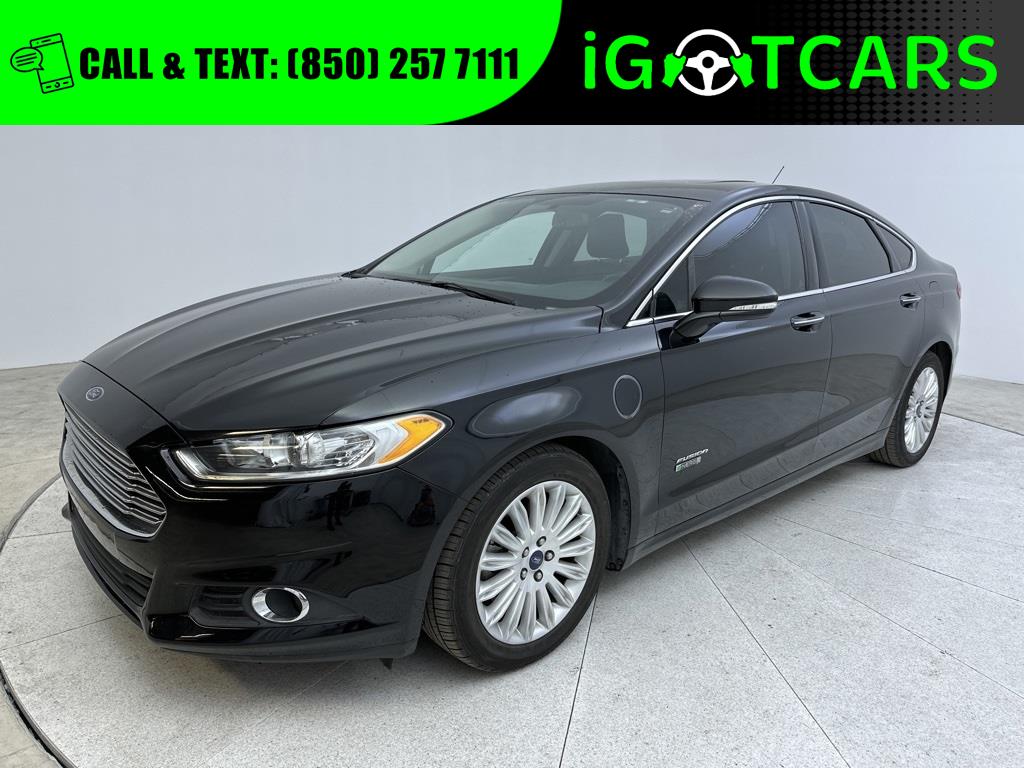 Used 2016 Ford Fusion Energi for sale in Houston TX.  We Finance! 