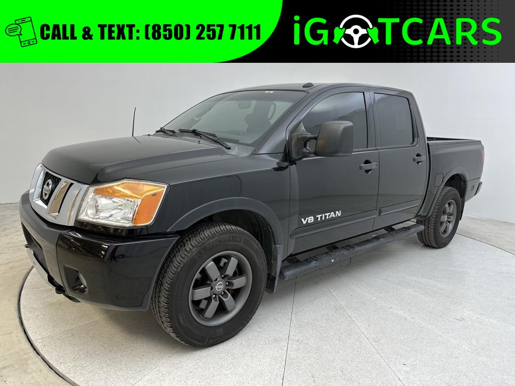 Used 2015 Nissan Titan for sale in Houston TX.  We Finance! 
