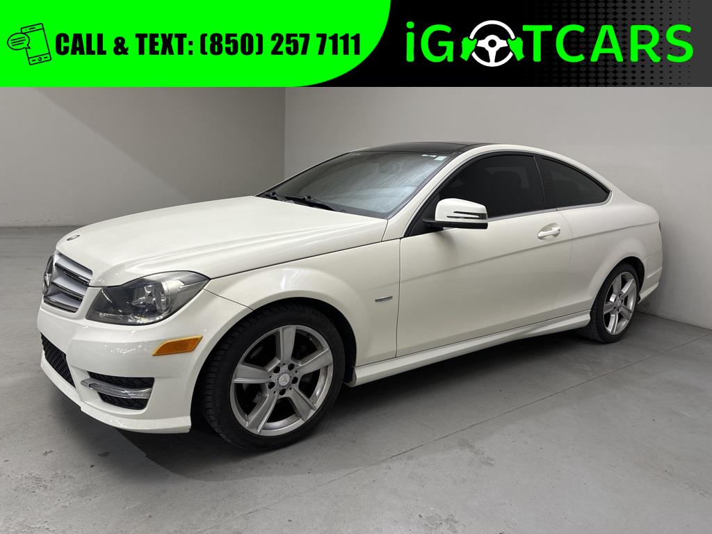 Used 2012 Mercedes-Benz C-Class for sale in Houston TX.  We Finance! 